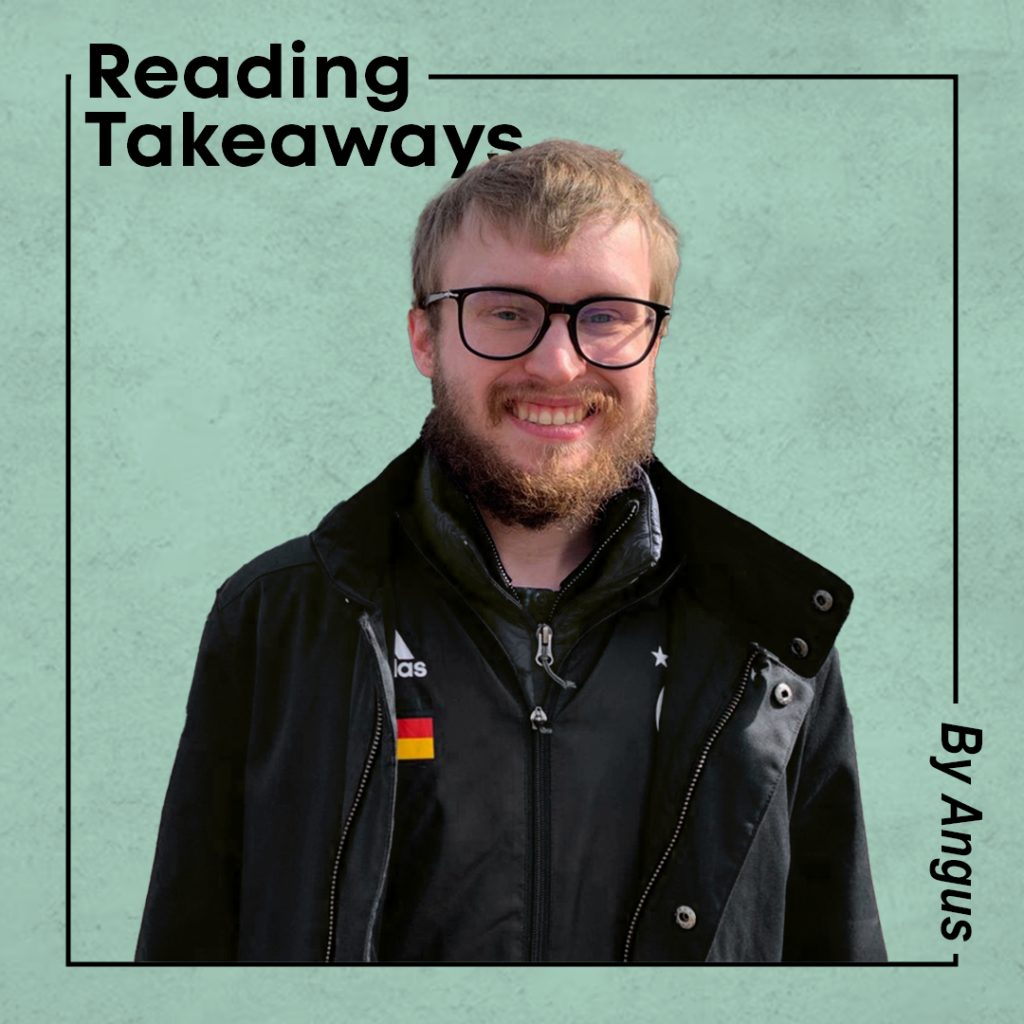 Angus-what I learned from reading