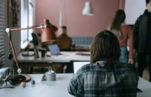 man-people-woman-desk