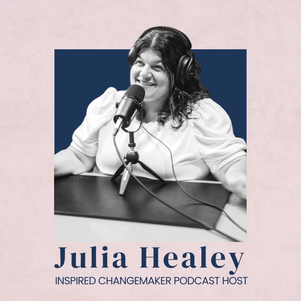 Julia Healey sharing her journey