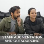 Image-of-Two-People-Working-togther-with-a-highlight-of-Staff-Augmentation-And-Outsourcing