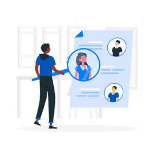 hr-concept-illustration-women-looking-at-job-profiles