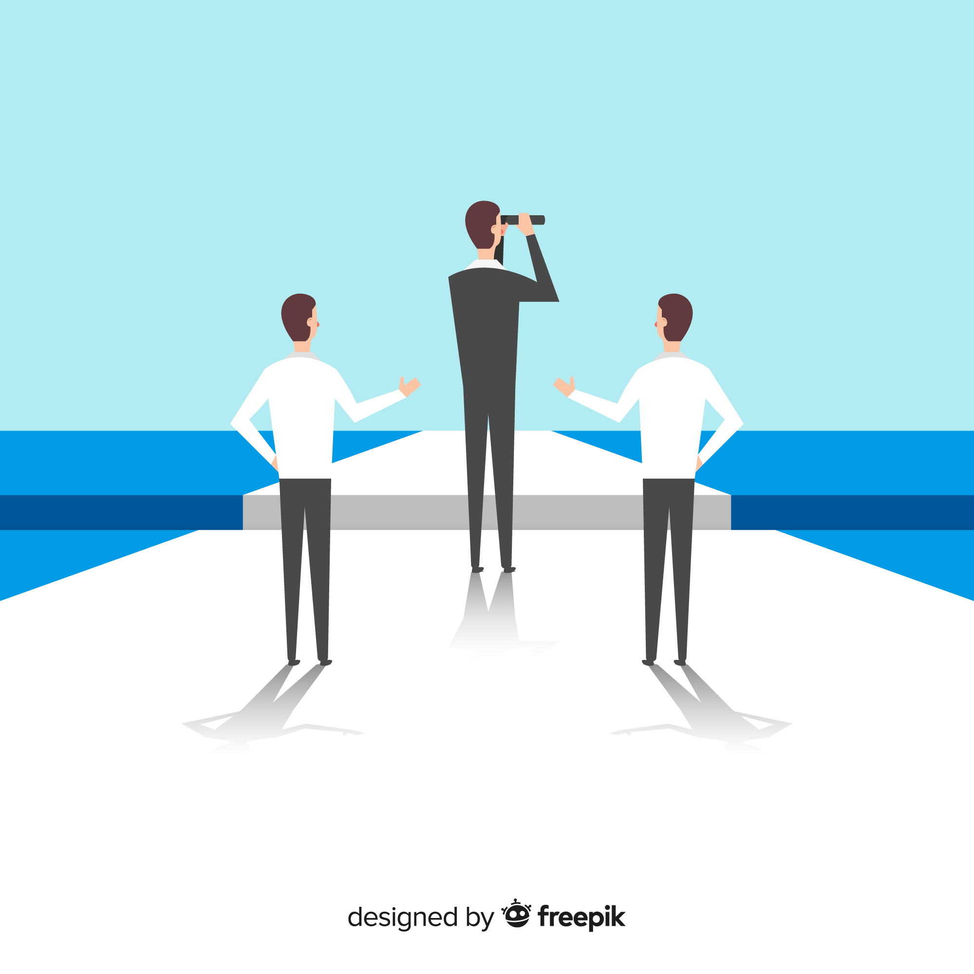 Leadership-concept-in-flat-style