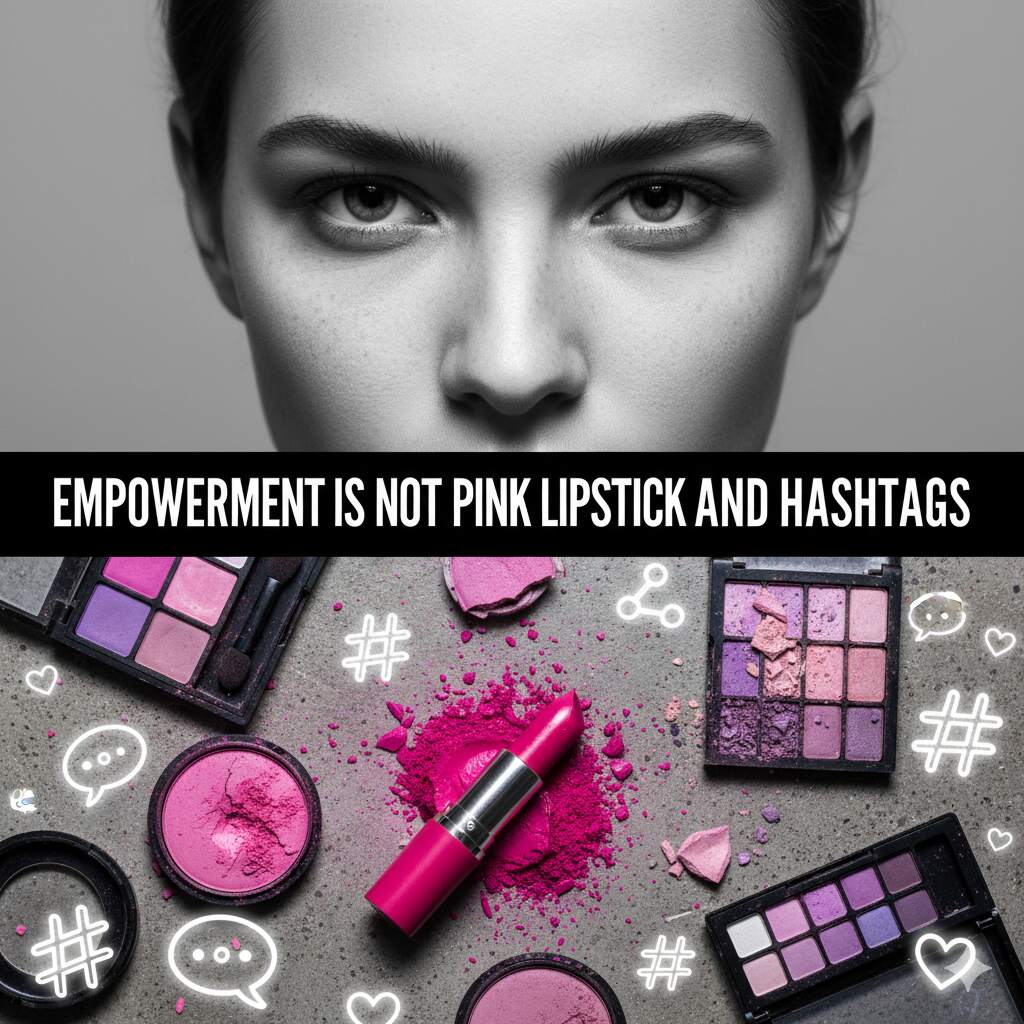 Empowerment Is Not a Pink Lipstick and Hashtags