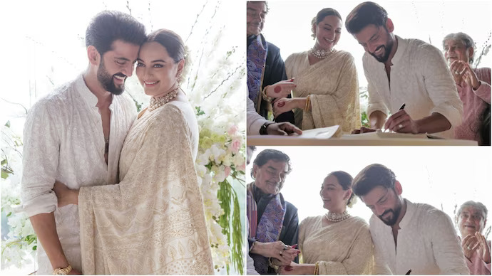 Indian actresses seen repurposing their wedding saree for the National Award ceremony and wearing their mother’s heirloom saree for their wedding day. 