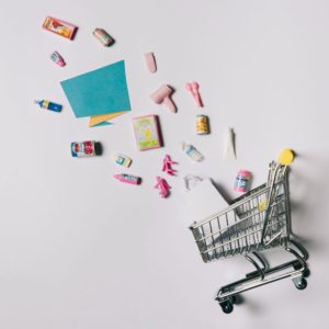 black-friday-concept-with-products-and-cart